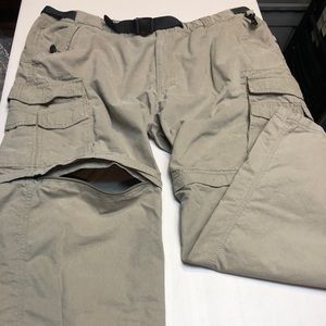 Convertible Cargo Pants Men’s XXL